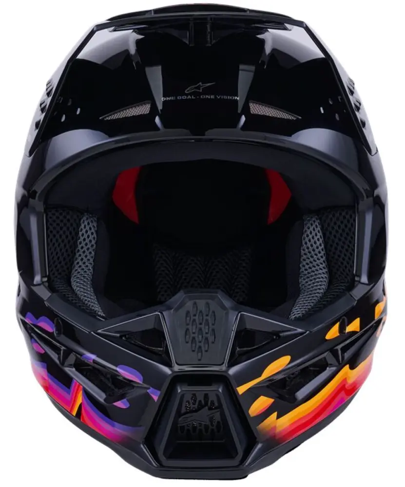 ALPINESTARS(MX) - HELMET SM3 FORCE BLACK-GLOSS L - 01109198