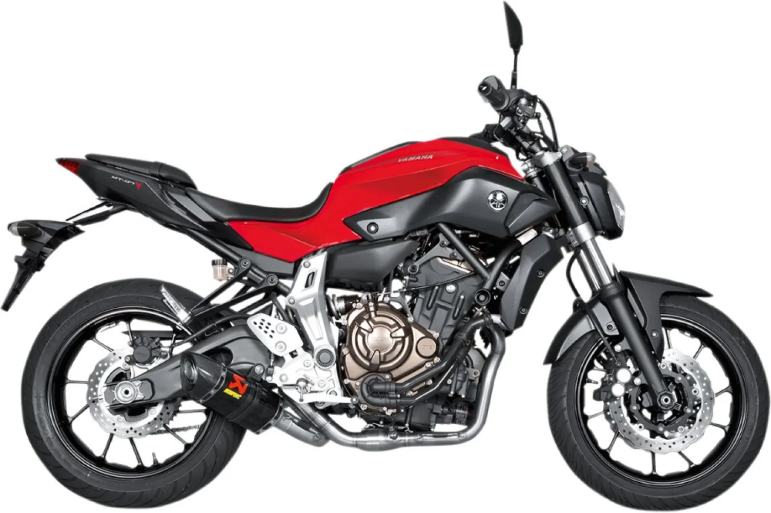 AKRAPOVIC - EXHAUST RAC SS/CF MT-07 - 18102226