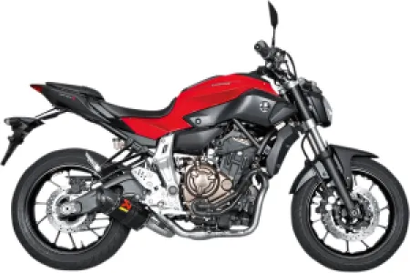 AKRAPOVIC - EXHAUST RAC SS/CF MT-07 - 18102226