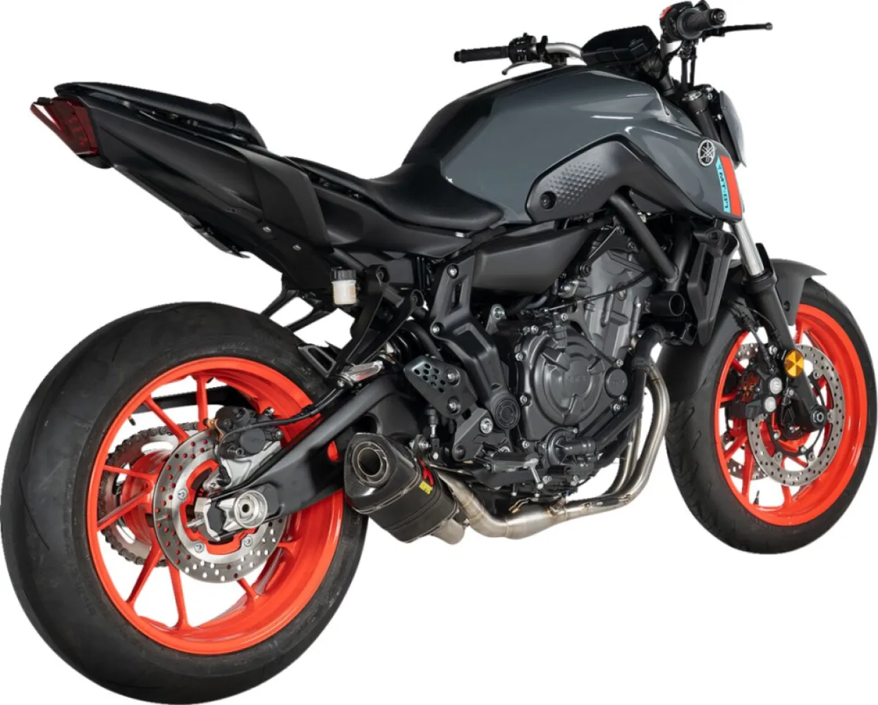 AKRAPOVIC - EXHAUST RAC SS/CF MT-07 - 18102226