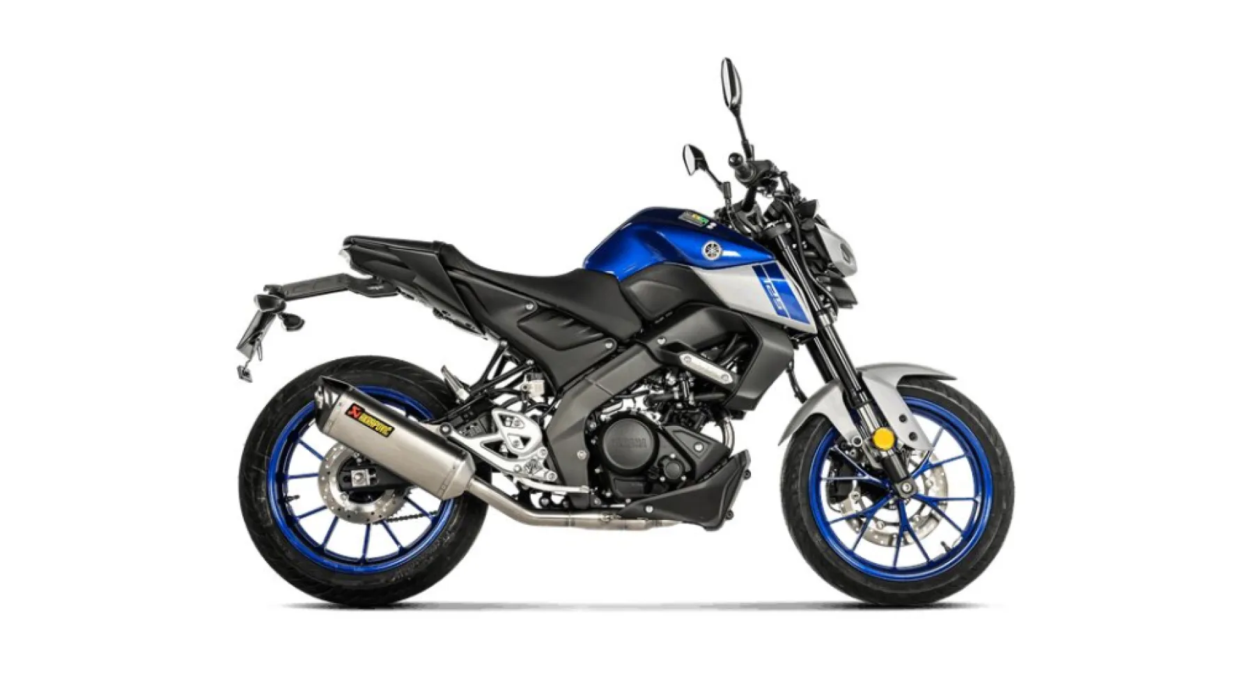 AKRAPOVIC - EXHST RAC TI/CF MT-125 - 18102865