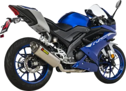 AKRAPOVIC - EXHST RAC TI/CF MT-125 - 18102865