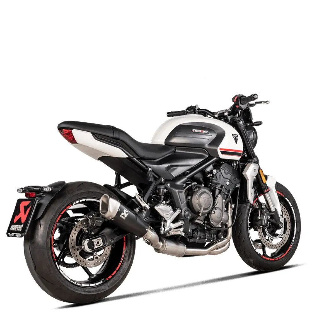 AKRAPOVIC - EXHAUST SS/TI TRIDENT - 18103068