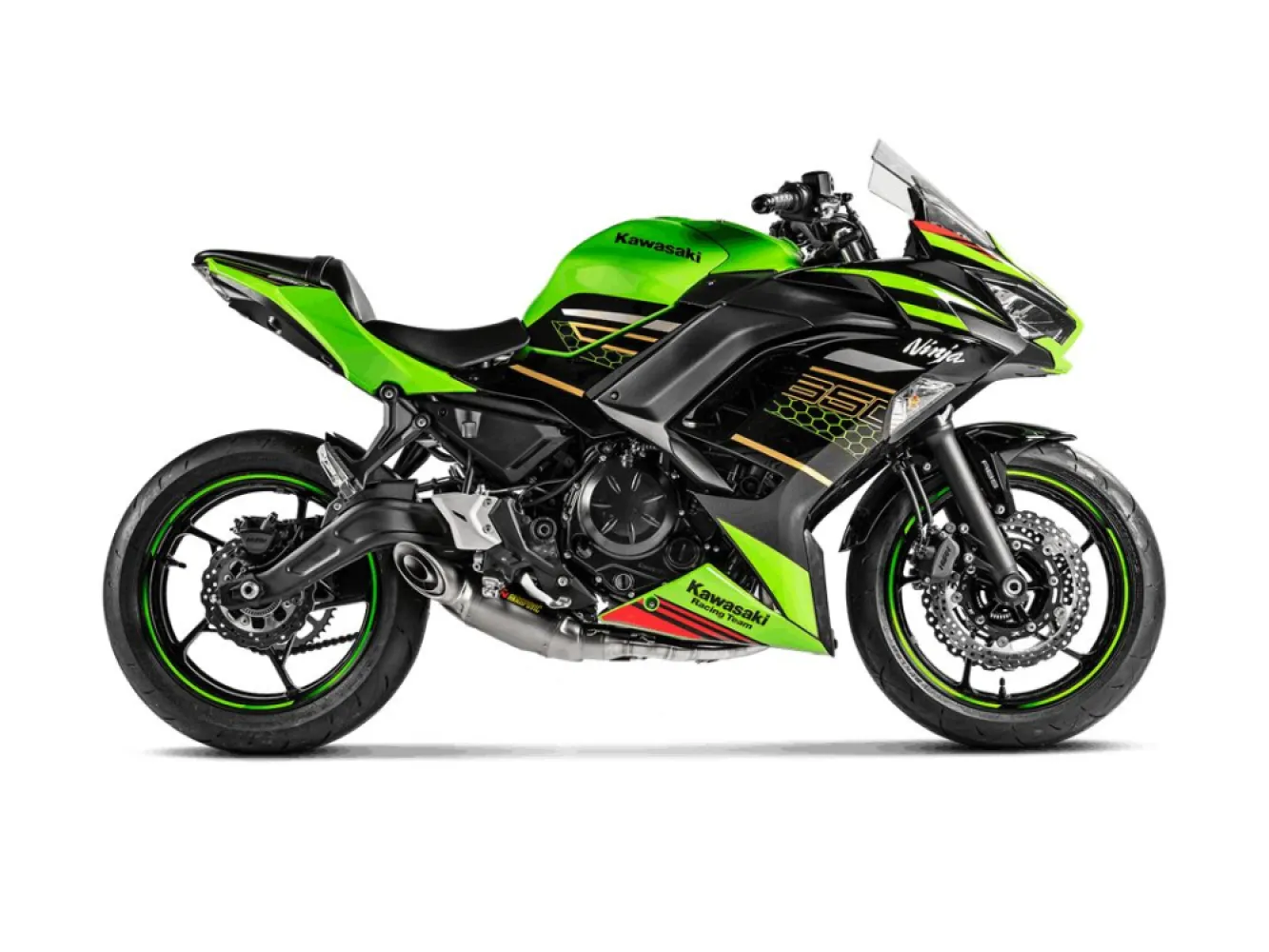 AKRAPOVIC - EXHAUST RAC SS/TI Z650 2 LAMBD - 18103169