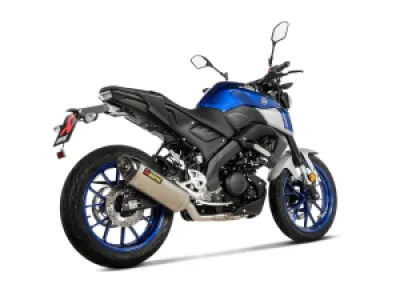 AKRAPOVIC - EXHAUST RAC TI R125/MT125 - 18103232