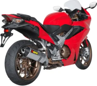 AKRAPOVIC - MUFFLER TI/CF VFR800F 14 - 18112691