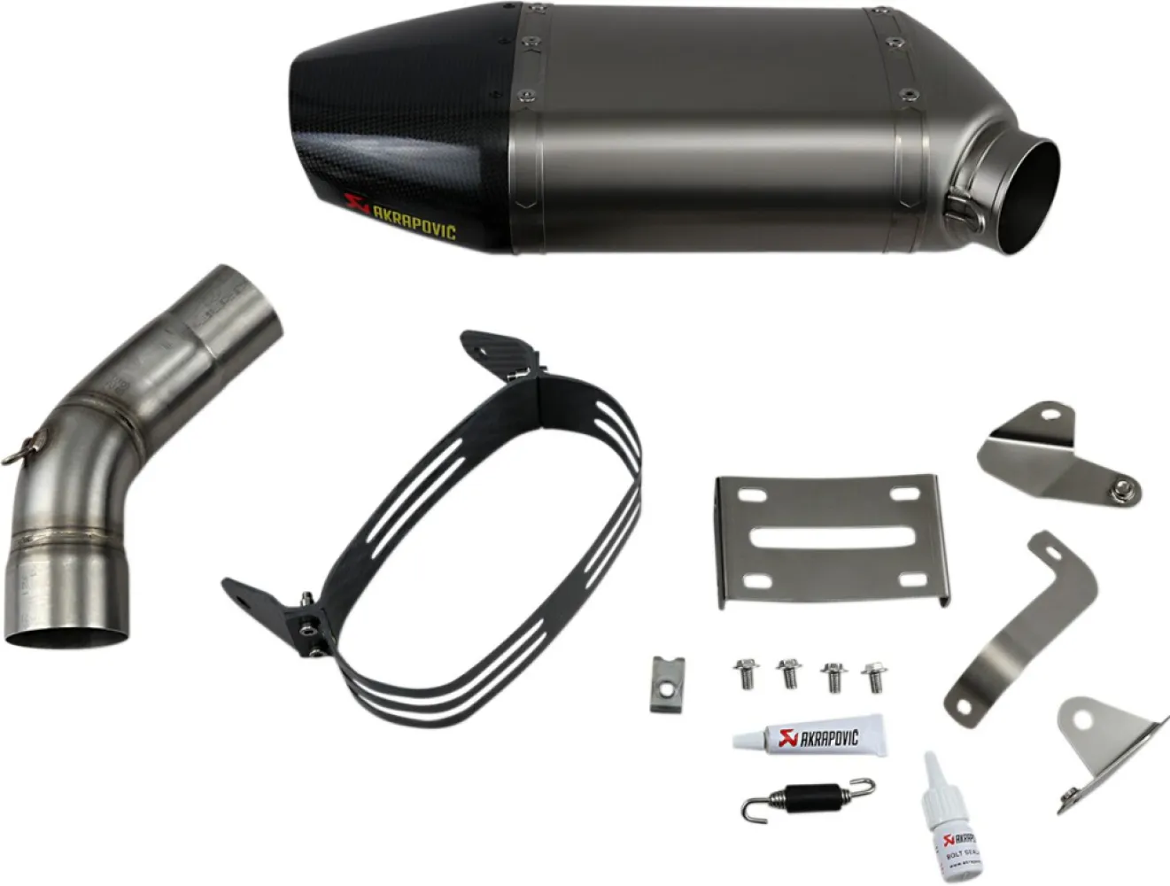AKRAPOVIC - MUFFLER TI/CF ZX-6R 07/08 - 18112944