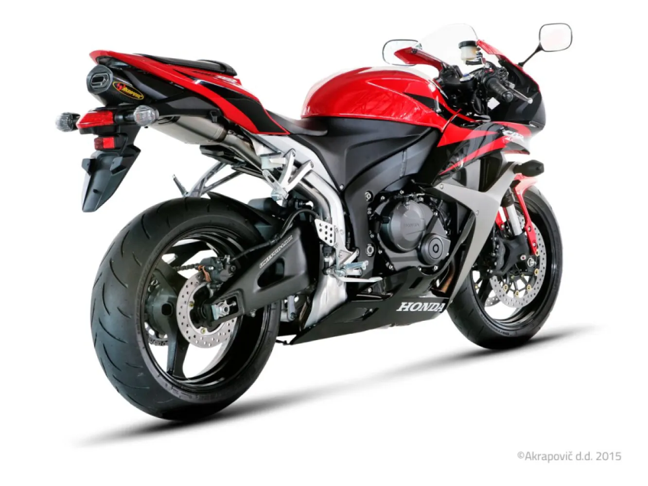 AKRAPOVIC - MUFFLER TI CBR600RR 07-08 - 18112956