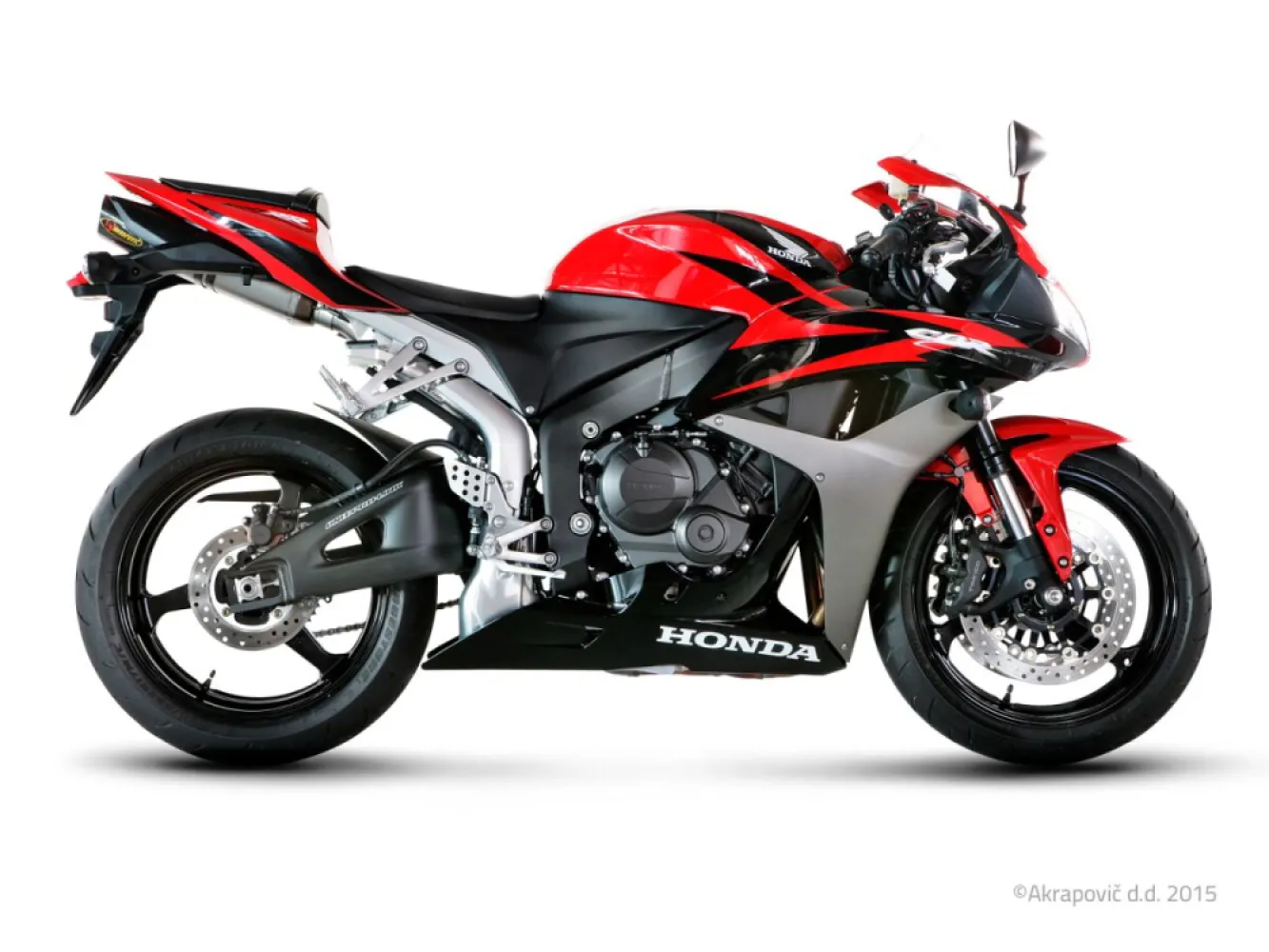 AKRAPOVIC - MUFFLER TI CBR600RR 07-08 - 18112956