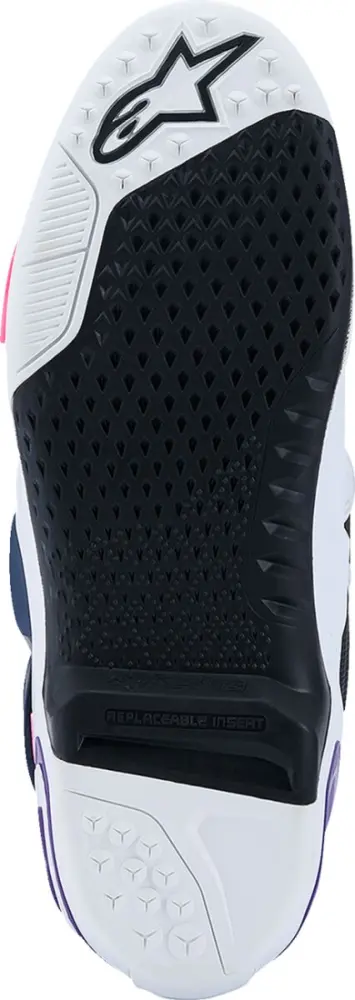 ALPINESTARS(MX) - BOOT TECH 10 WHT/VLT/NVY/PINK  - 34103375