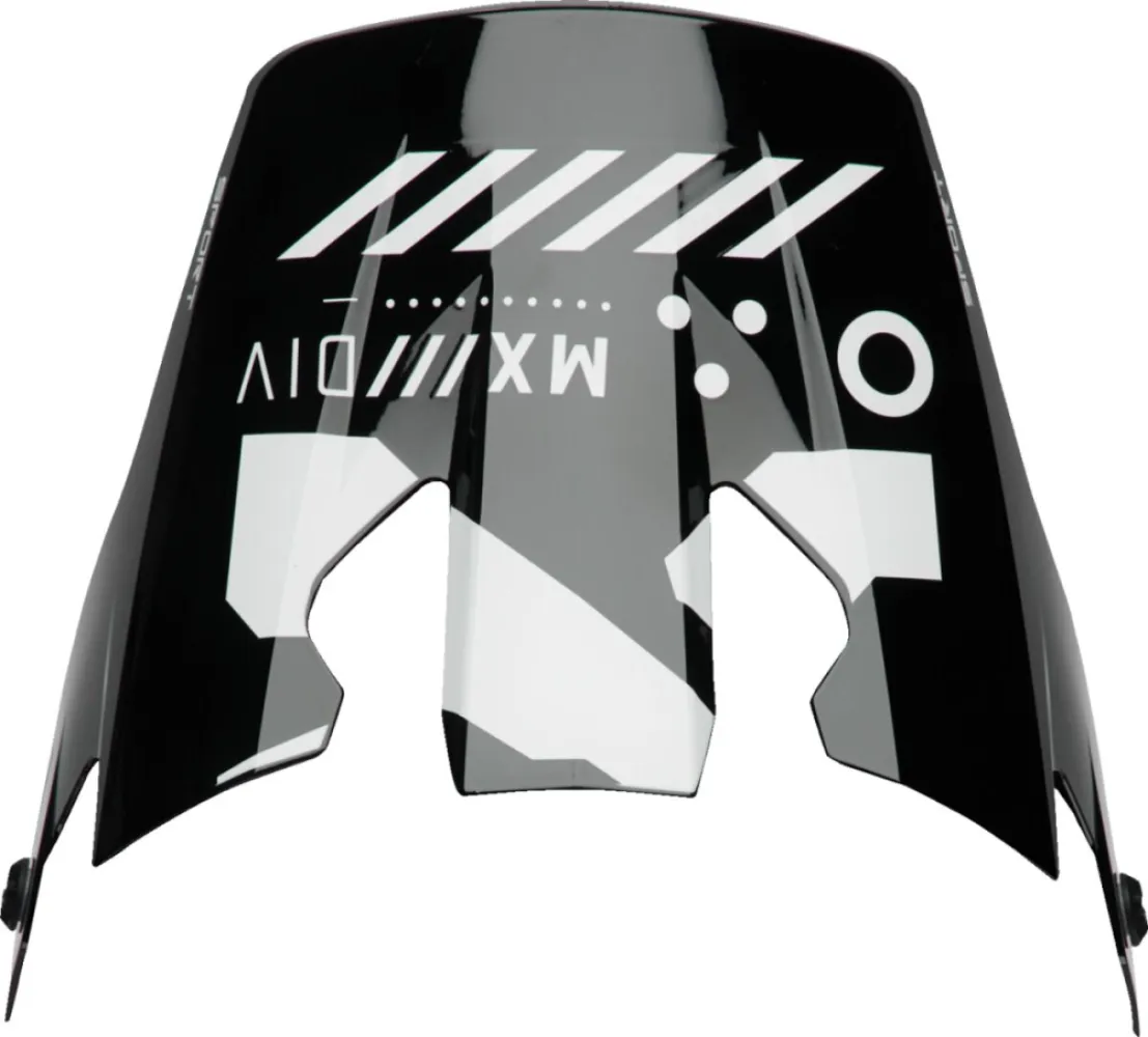 THOR - VISOR REFLEX SPRT STRIKE BK/RD - 01321833