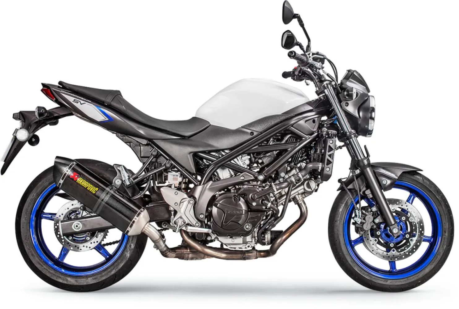 AKRAPOVIC - MUFFLER CF SV650 16-18 - 18113346