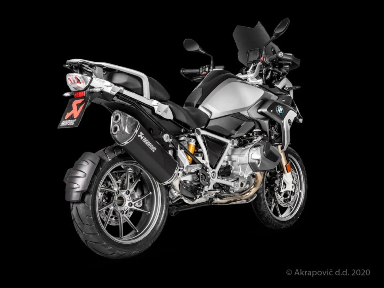 AKRAPOVIC - MUFFLER BLK TI R1250GS - 18113702