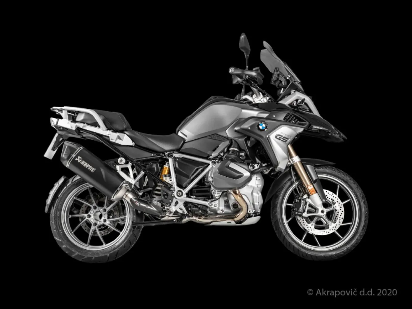 AKRAPOVIC - MUFFLER BLK TI R1250GS - 18113702