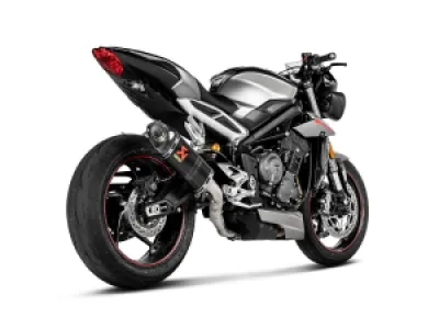 AKRAPOVIC - MUFFLER CF STREET TRIPLE - 18113774