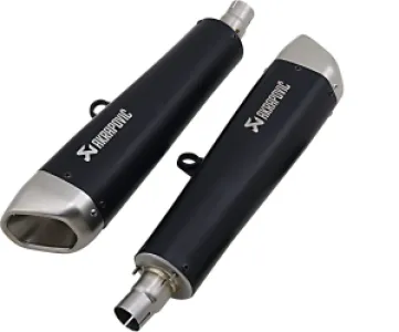 AKRAPOVIC - MUFFLERS TI BK SPD TWIN - 18113942