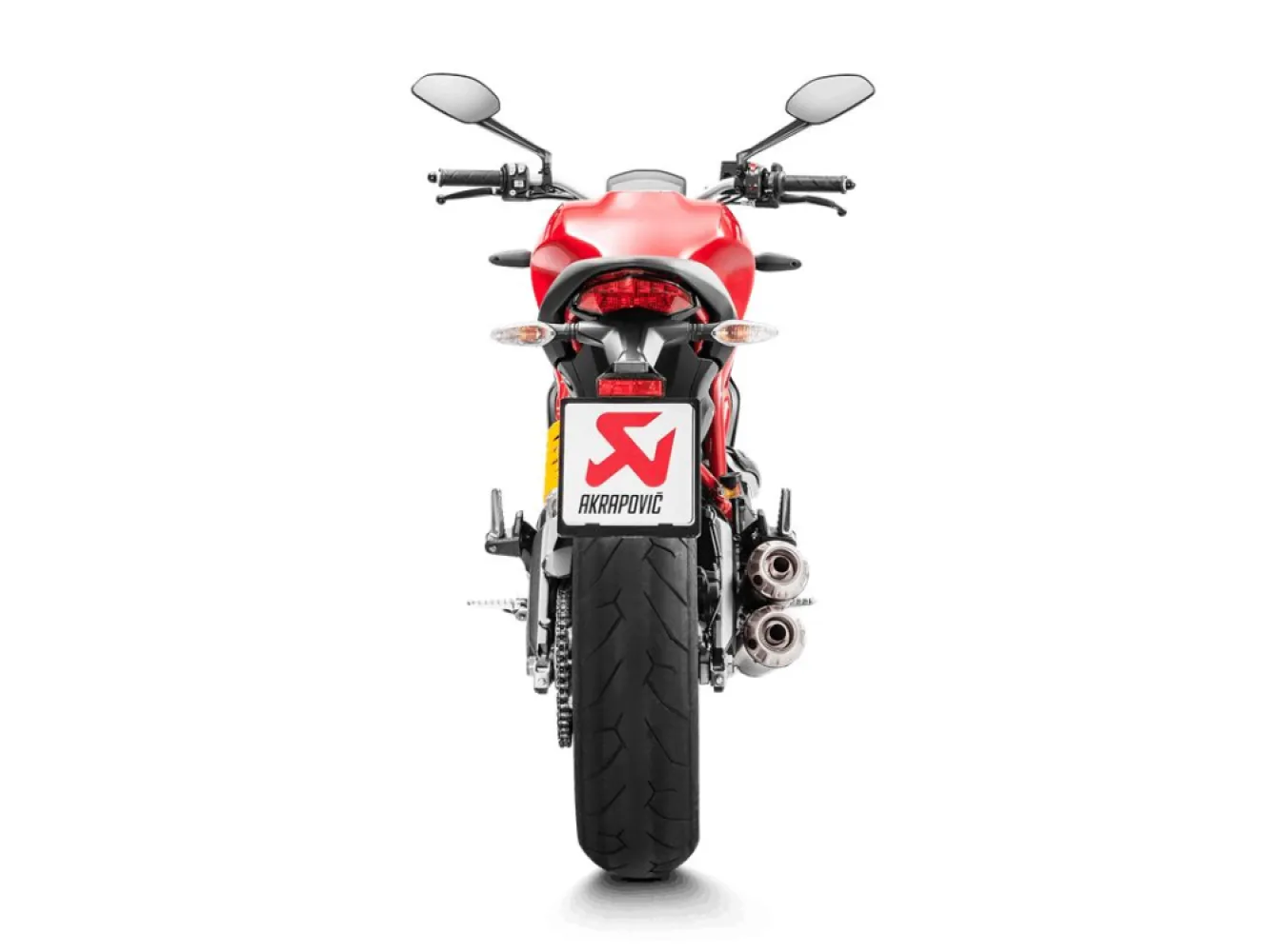 AKRAPOVIC - MUFFLER TI DUCATI SCRMBLR - 18114090