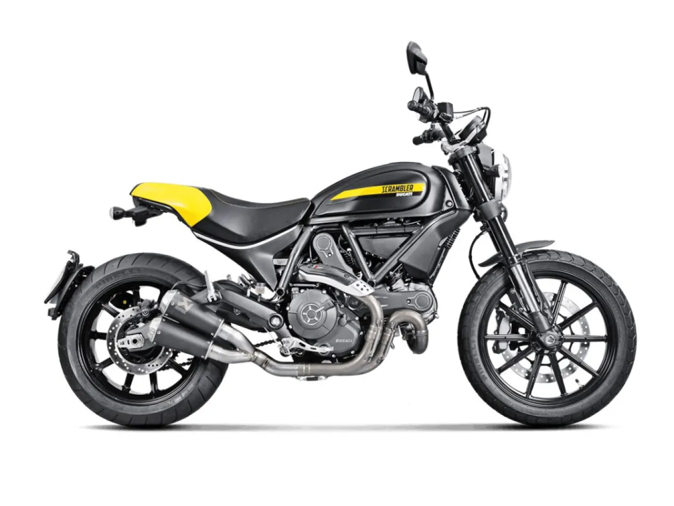 AKRAPOVIC - MUFFLER TI DUCATI SCRMBLR - 18114090