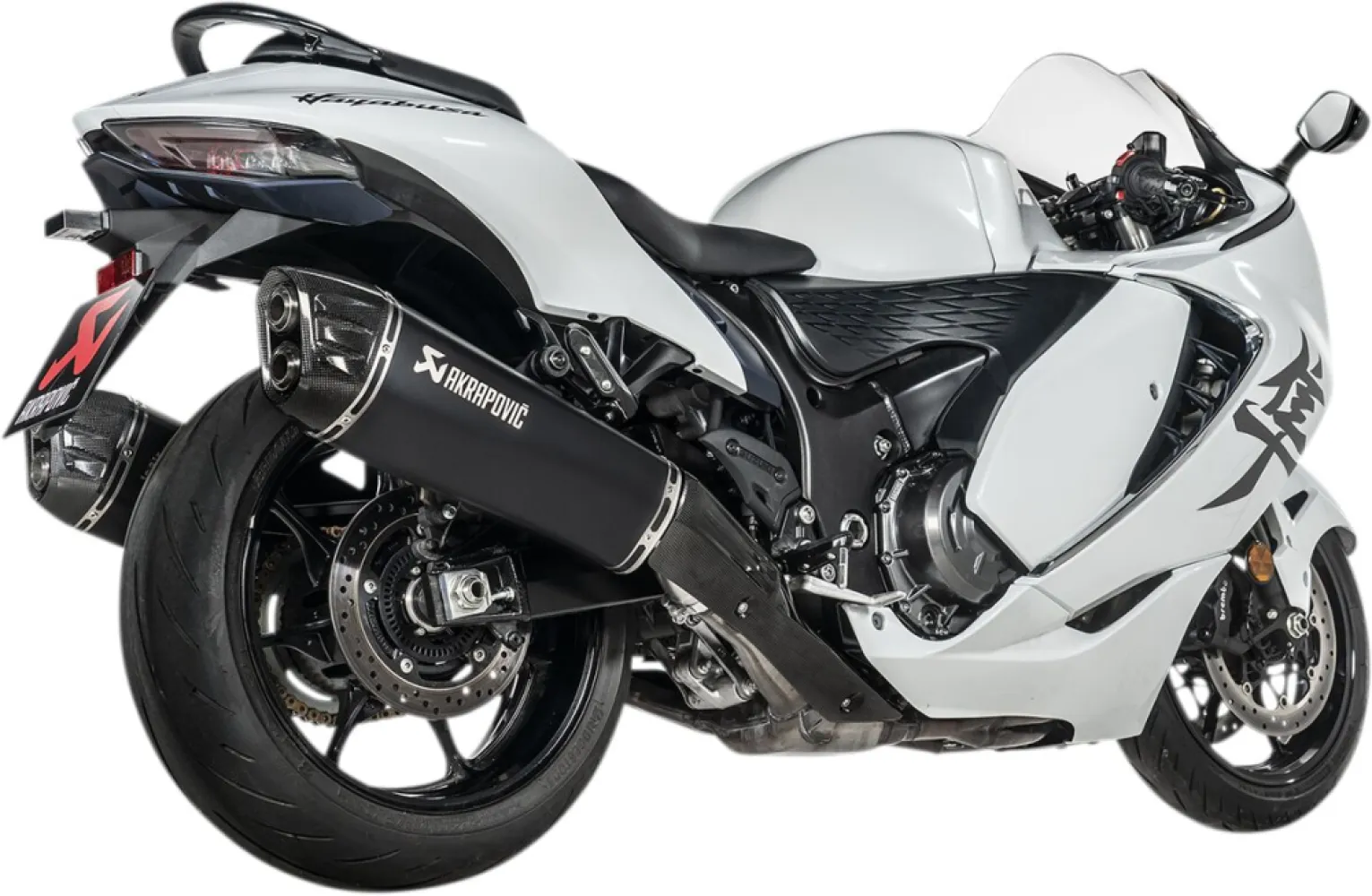 AKRAPOVIC - MUFFLERS TI/CF BK GSX13R - 18114158
