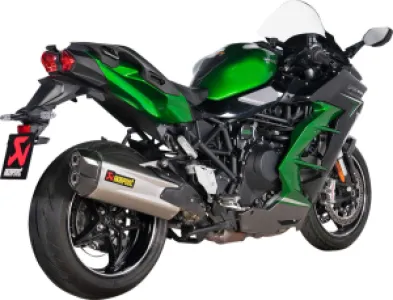 AKRAPOVIC - MUFFLER TI CF NINJA H2 SX - 18114315