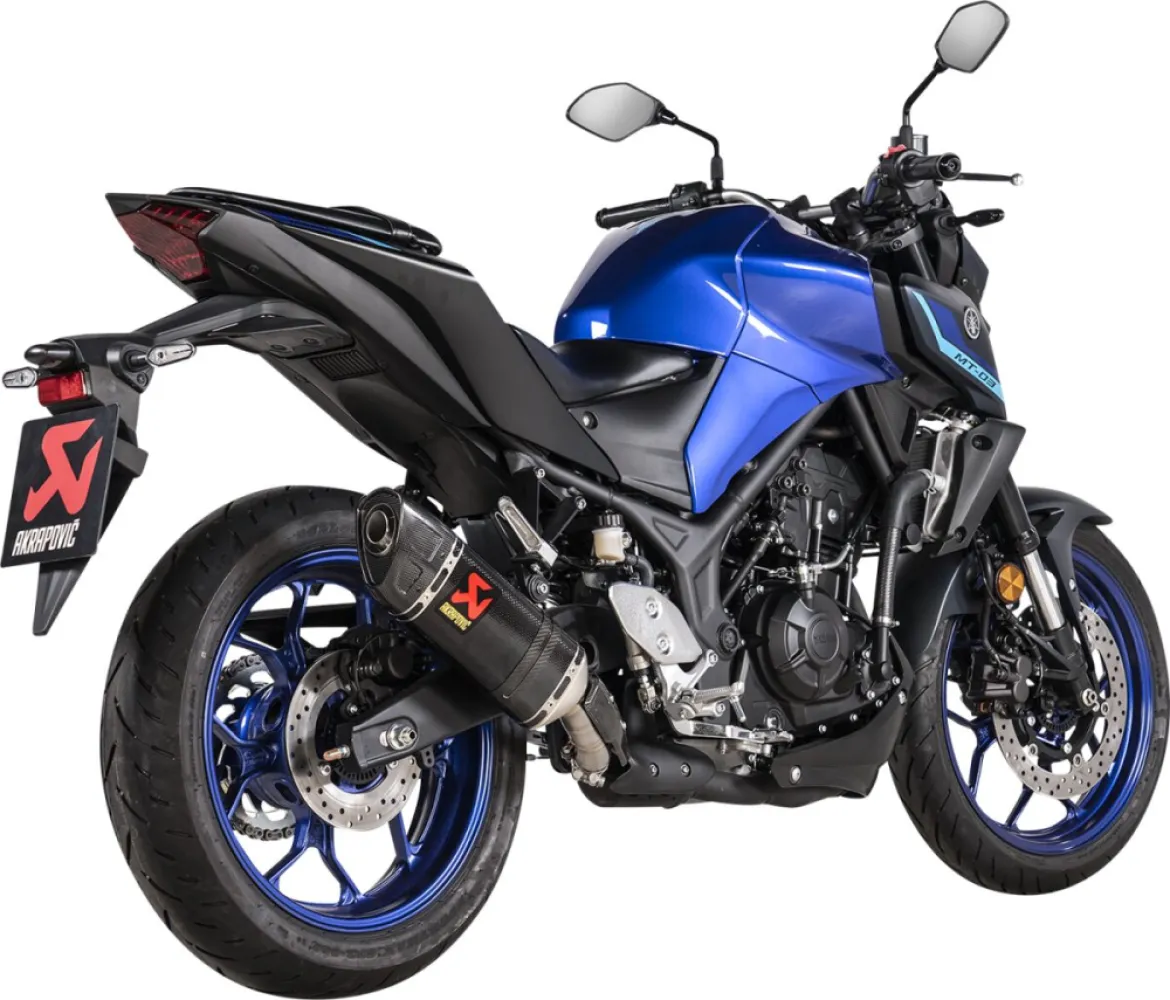 AKRAPOVIC - MUFFLER CF/CF MT-03/R3 - 18114317