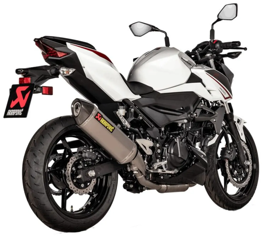 AKRAPOVIC - MUFFLER TI/CF NINJA 400 - 18114372