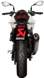 AKRAPOVIC - MUFFLER TI/CF NINJA 400 - 18114372