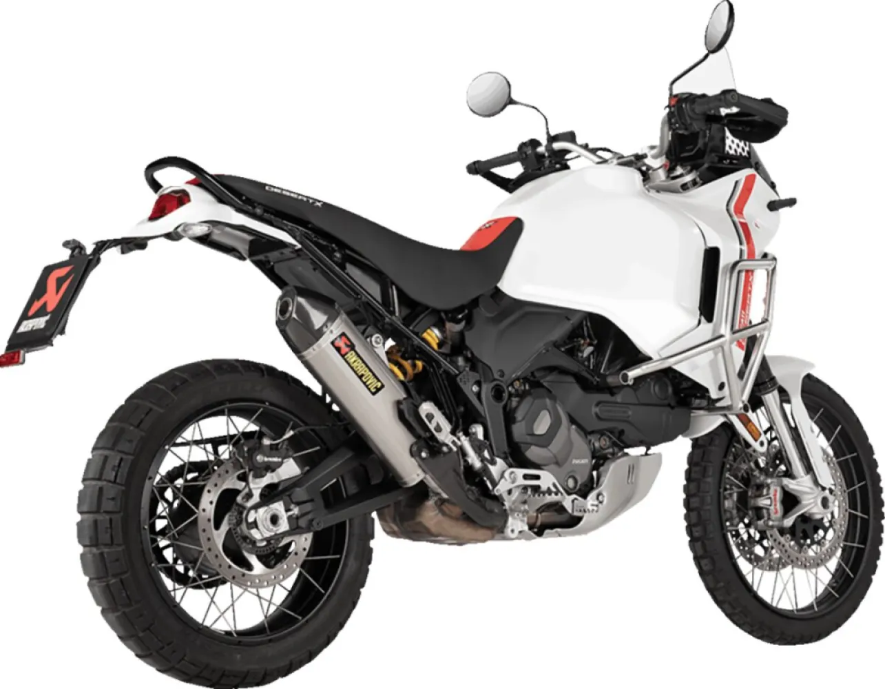 AKRAPOVIC - MUFFLER TI DESERTX - 18114437