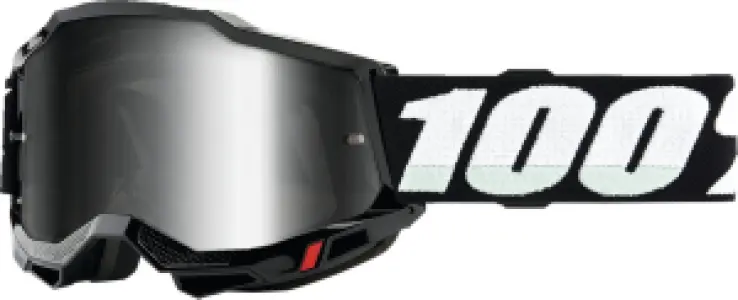 100% - GOG AC2 JR BLACK MIR SIL - 26013290