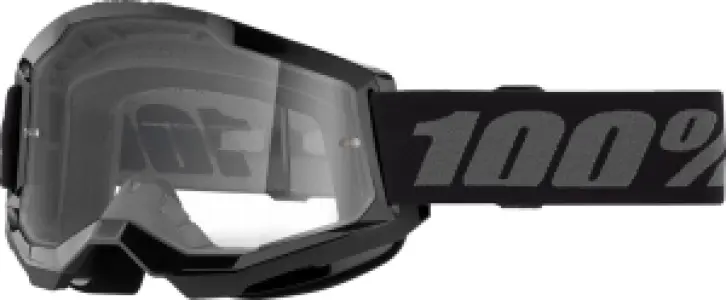 100% - GOGGLE STRATA 2 BLACK CLR - 26013478