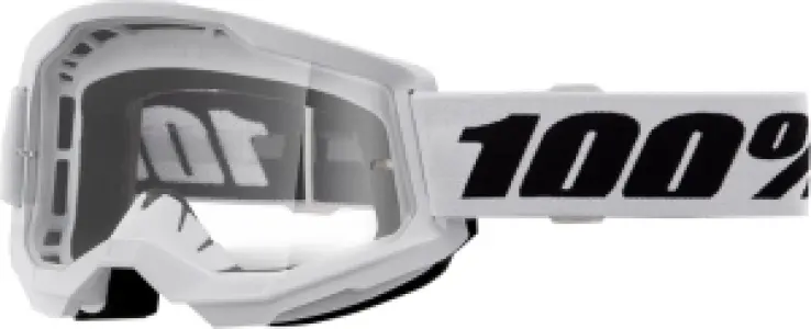 100% - GOGGLE STRATA 2 WHITE CLR - 26013484