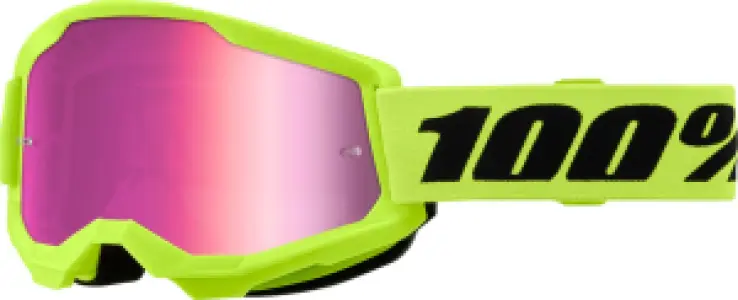 100% - GOGGLE ST2 NEON YEL MR PK - 26013493