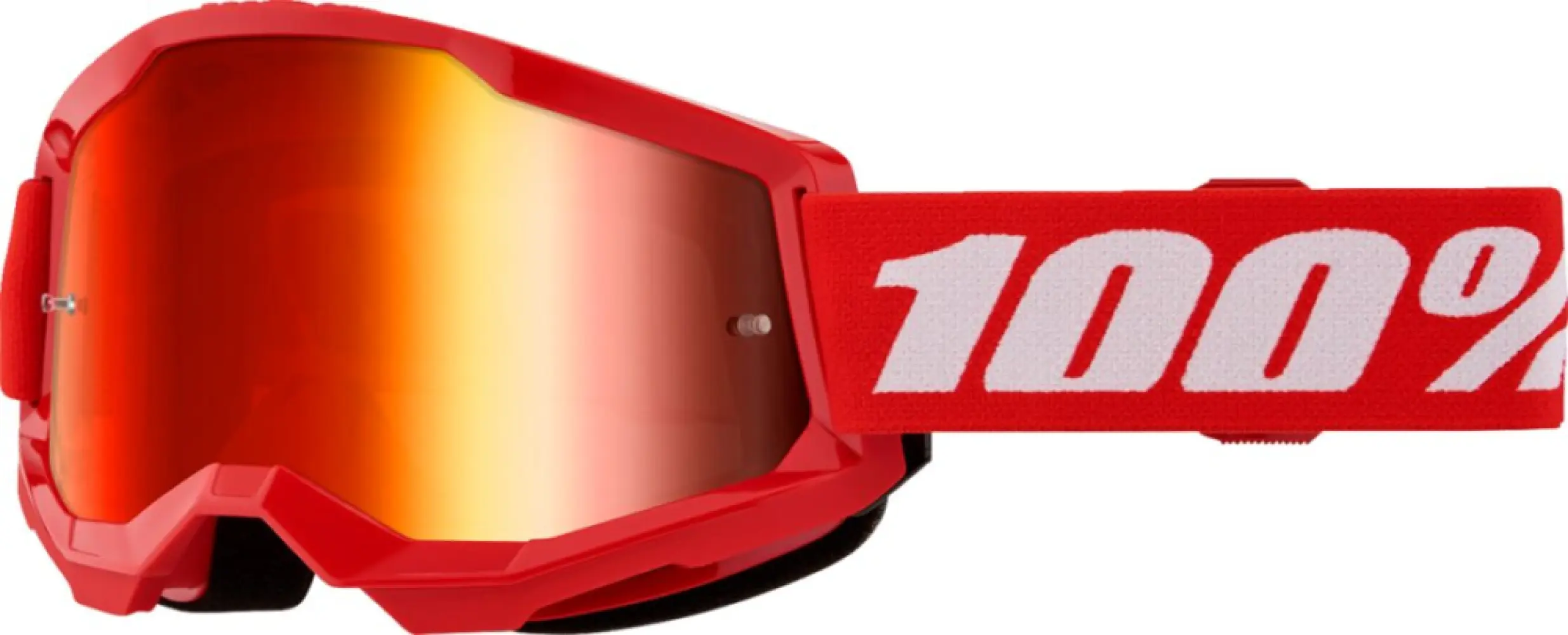 100% - GOGGLE STRATA 2 RED MR RD - 26013495