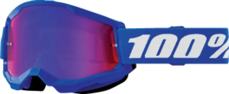 100% - GOGGLE STRATA 2 JNR BLUE MR RD - 26013510