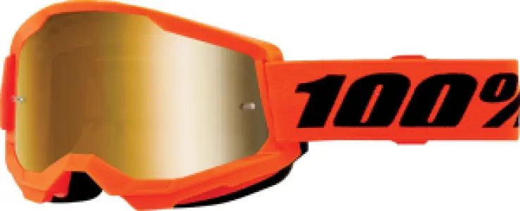 100% - GOGGLE STRATA 2 JNR NEON ORG M - 26013511