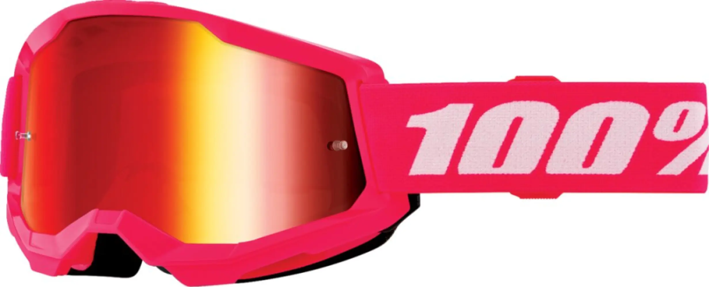 100% - GOGGLE STRATA 2 JNR PINK MIR R - 26013513