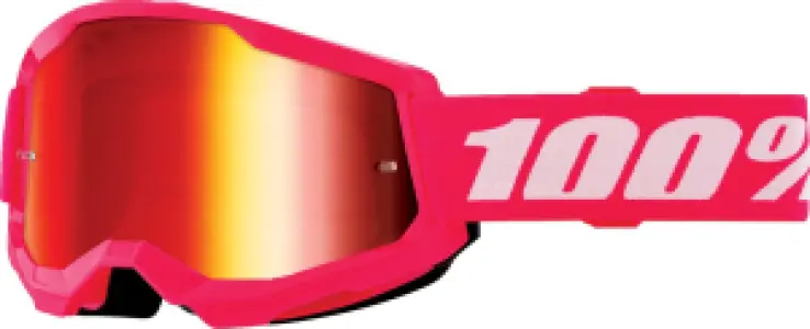100% - GOGGLE STRATA 2 JNR PINK MIR R - 26013513