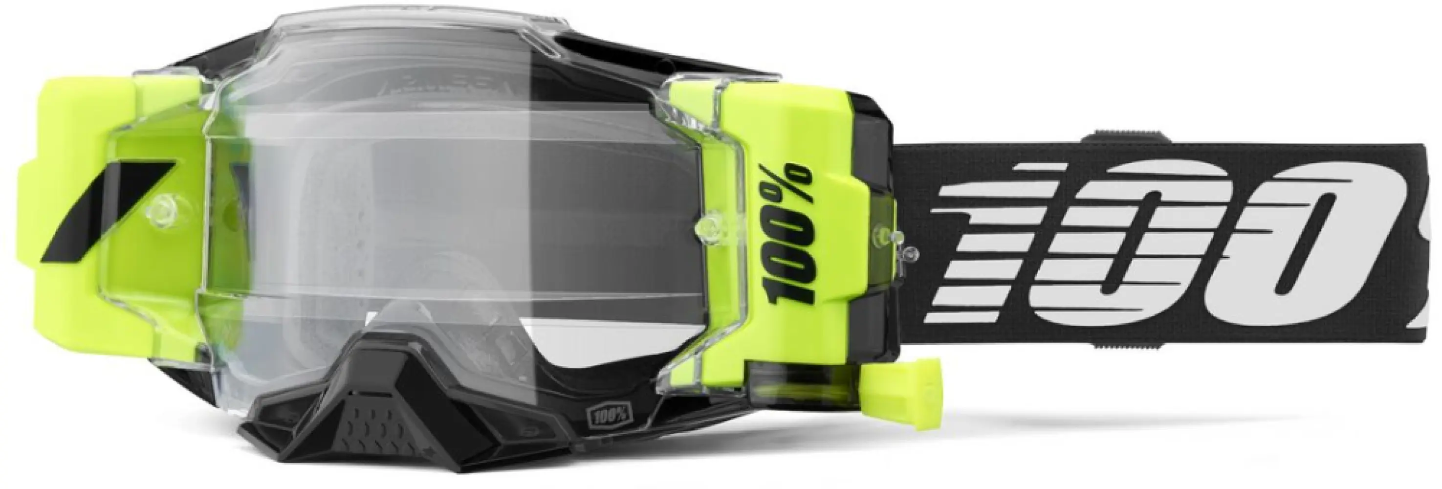 100% - GOGGLE ARMEGA FORECAST BLK CLR - 26013803