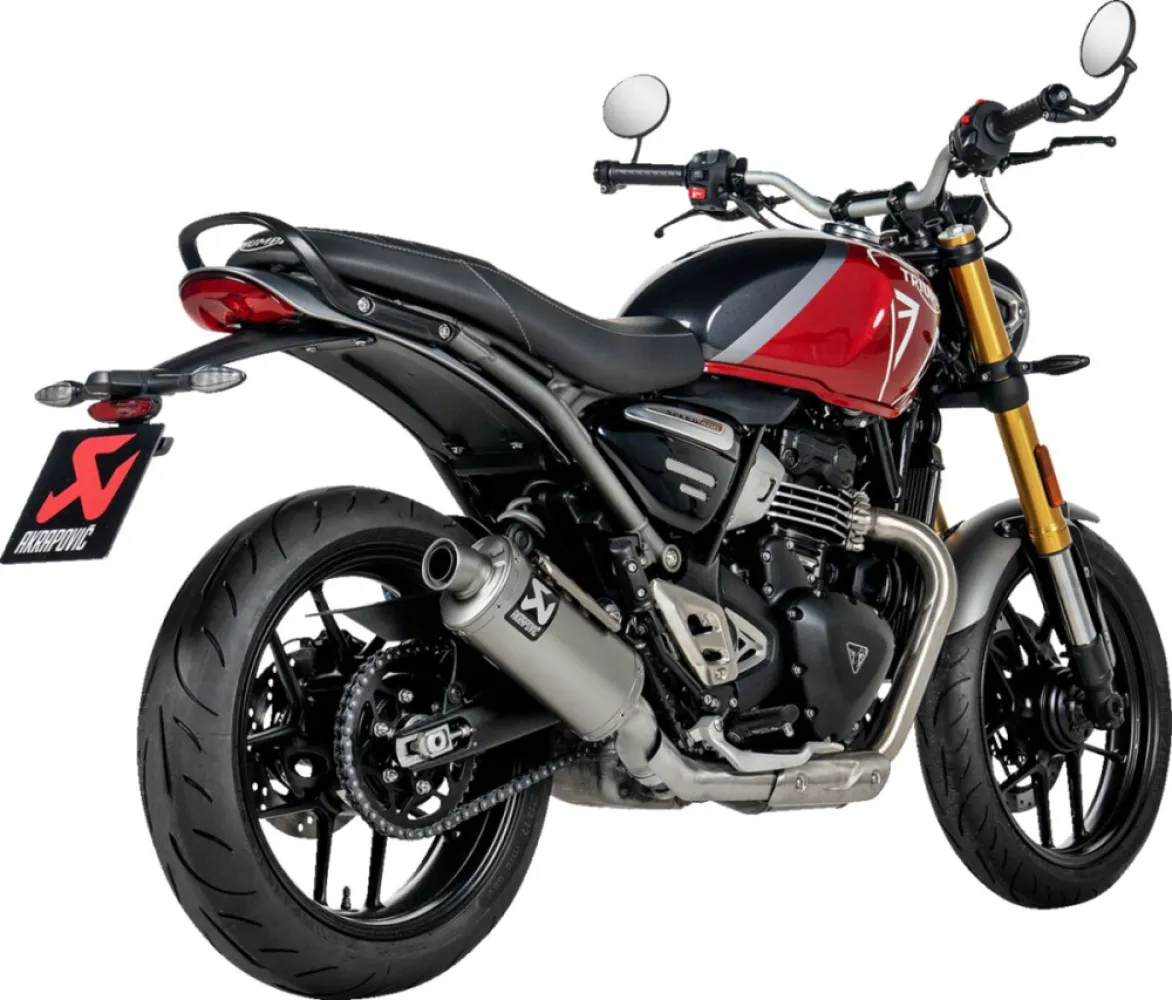 AKRAPOVIC - MUFFLER SLIP-ON TI TRIUMPH SPE - 18114726