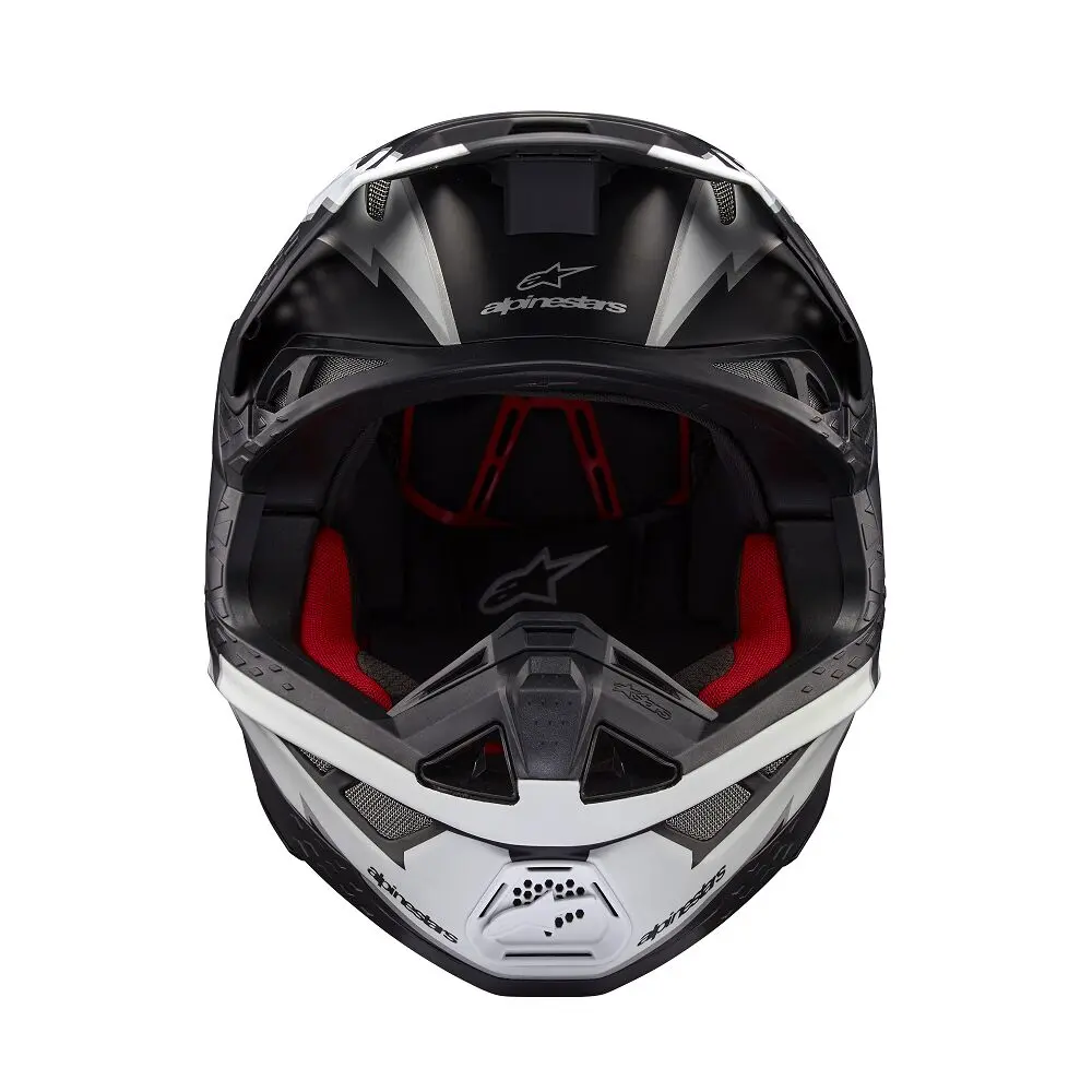 ALPINESTARS(MX) - HELMET SM10 AMP BLK/WT S - 01108353