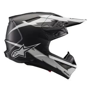 ALPINESTARS(MX) - HELMET SM10 AMP BLK/WT S - 01108353