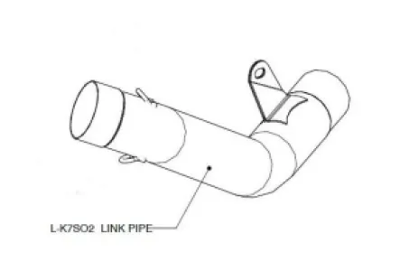 AKRAPOVIC - LINK PIPE SS S1000RR - 18120273