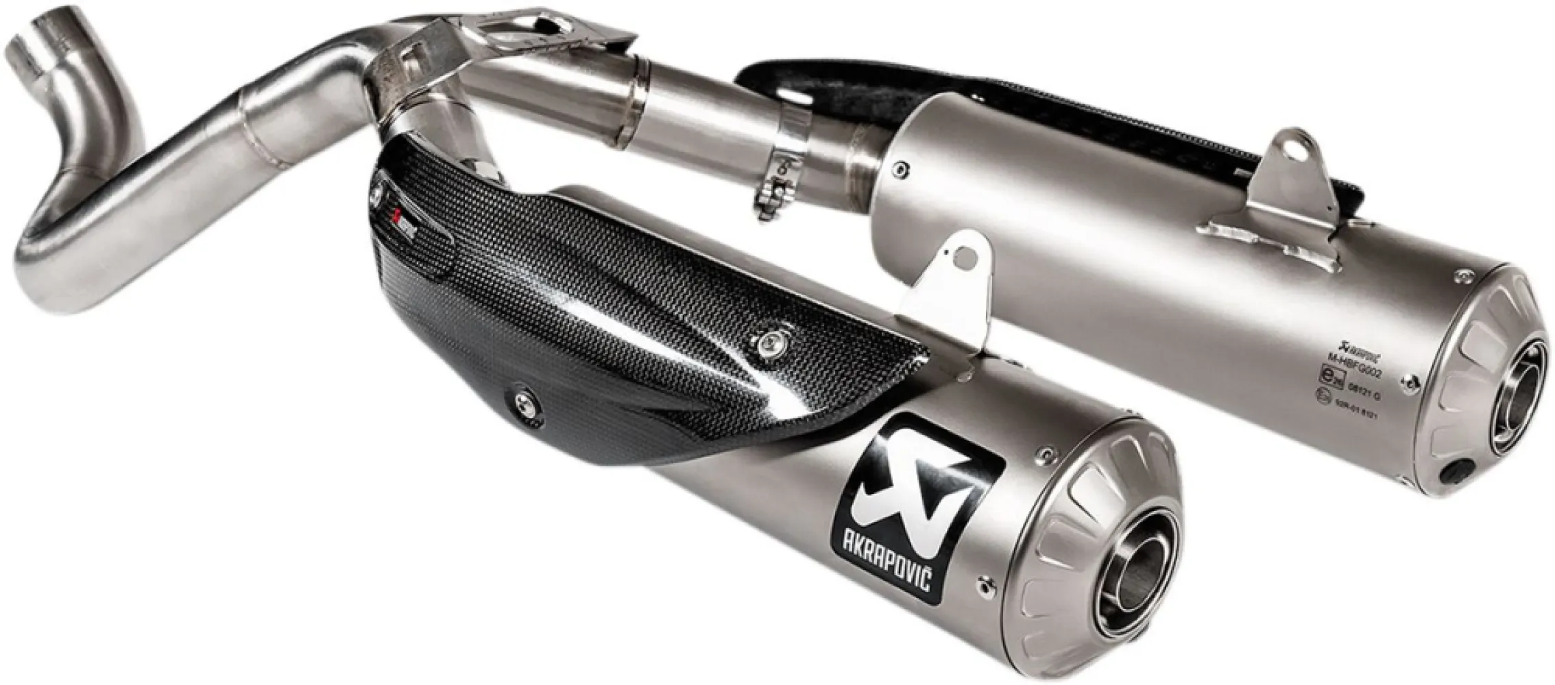 AKRAPOVIC - LINK PIPE SS SCRAMBLER 1100 - 18120394