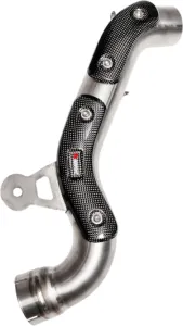 AKRAPOVIC - LINK PIPE TI HI RNINET SC - 18120542