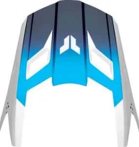 THOR - VISOR KIT FLEET STORM WHT/NV L - 01321861