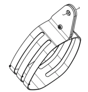 AKRAPOVIC - CLAMP MUFFLER TW9 - 18602283