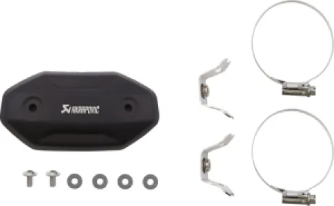 AKRAPOVIC - HEATSHIELD CF TRIDENT - 18611646
