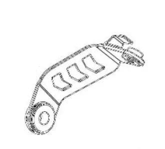 AKRAPOVIC - BRACKET SS MT-09 - 18611803
