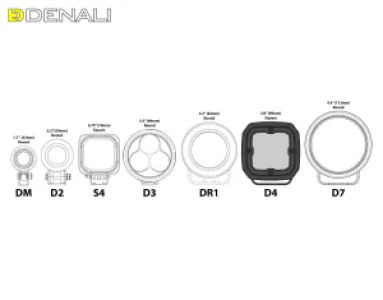 DENALI - D4 LIGHT POD W/DATADIM - 20012949