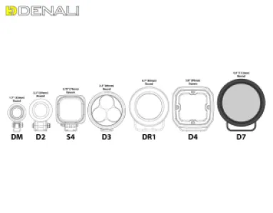 DENALI - D7 LIGHT POD W/DATADIM - 20012950
